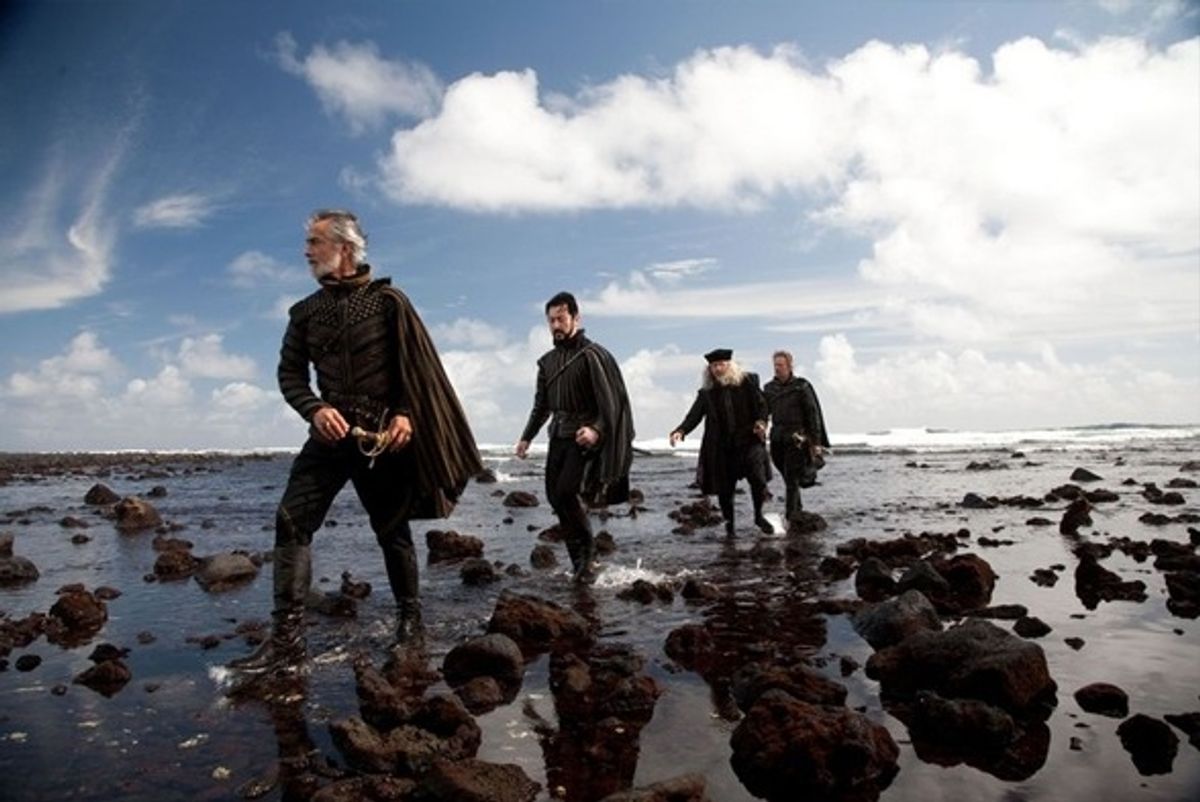 David Strathairn, Alan Cumming, Tom Conti and Chris Cooper at 